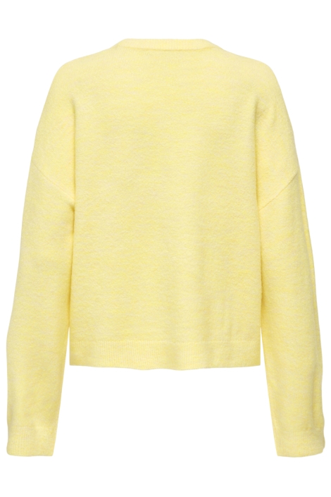 Only gele dames trui | Achteraanzicht