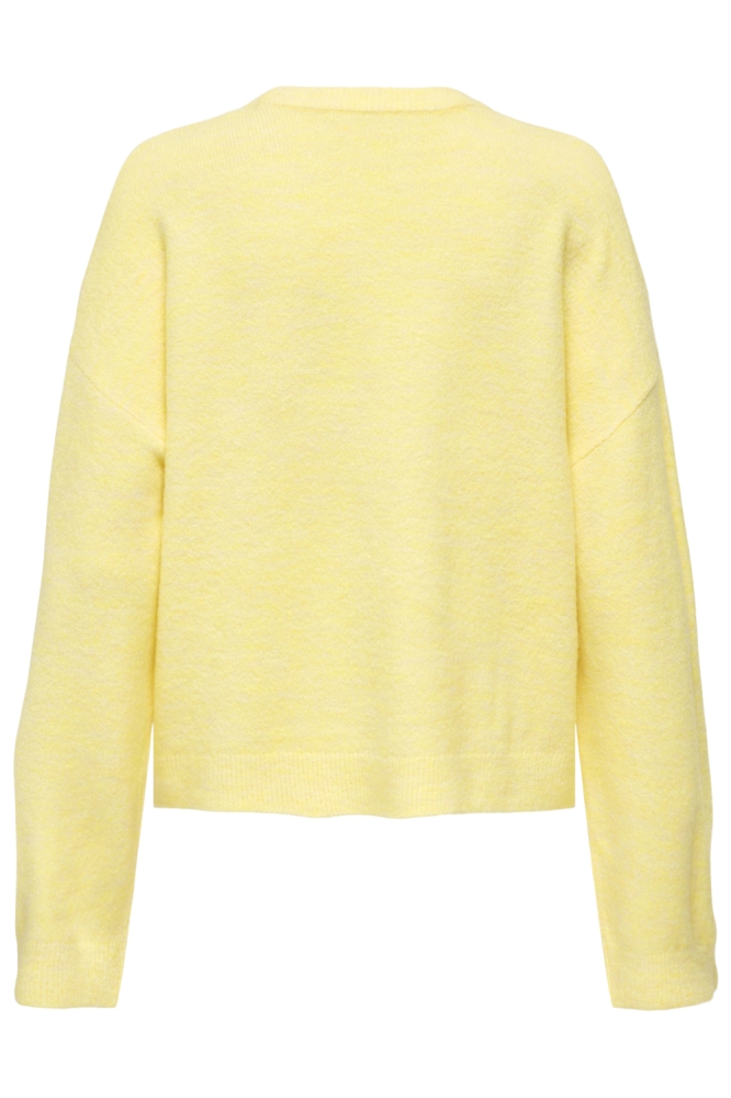 Only gele dames trui | Achteraanzicht