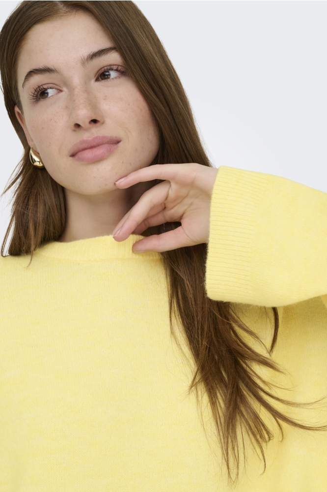 Only gele dames trui | Close up
