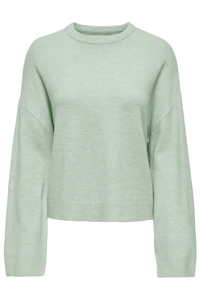 Only groene dames trui | Vooraanzicht