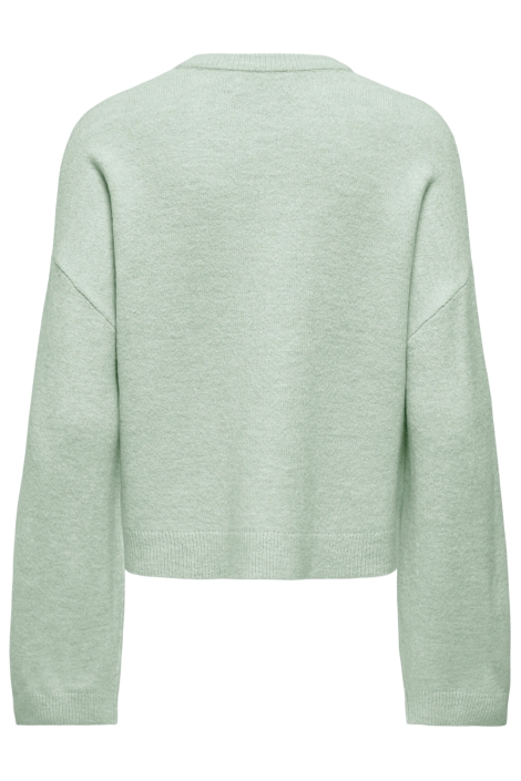 Only groene dames trui | Achteraanzicht