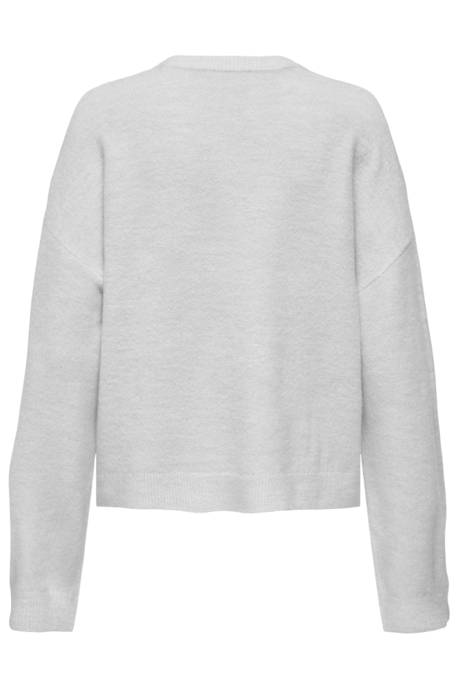 Only grijze dames trui | Achteraanzicht