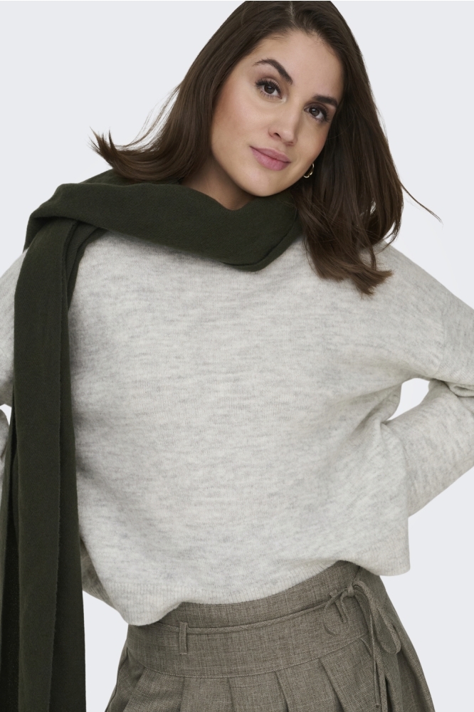 Only grijze dames trui | Close up