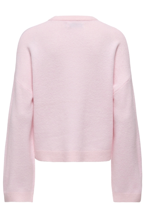 Only roze dames sweater | Achteraanzicht