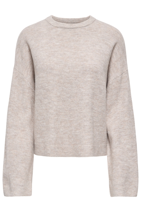 Only beige dames trui | Vooraanzicht