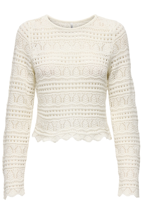 Only beige dames trui | Vooraanzicht