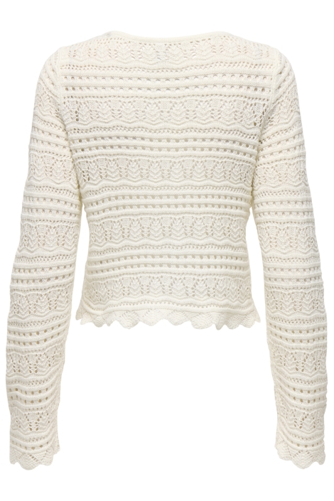 Only beige dames trui | Achteraanzicht