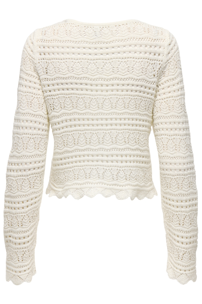 Only beige dames trui | Achteraanzicht