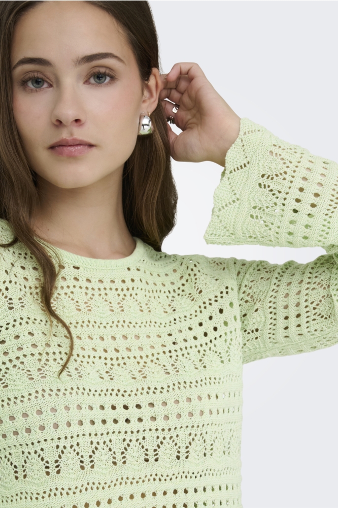 Only groene dames trui | Close up