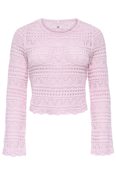 Only roze dames trui | Vooraanzicht