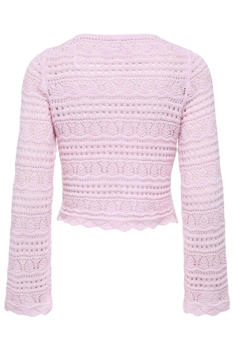 Only roze dames trui | Achteraanzicht