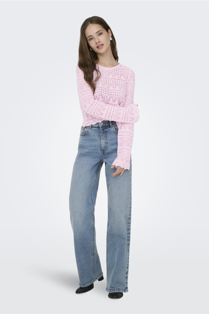 Only roze dames trui | Model