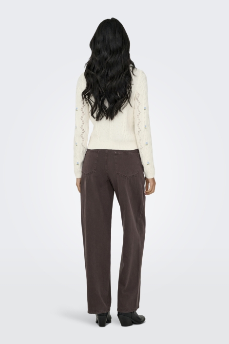 Only beige dames trui | Model