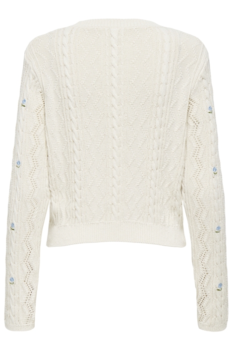 Only beige dames trui | Achteraanzicht