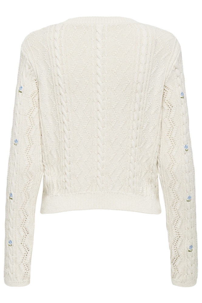 Only beige dames trui | Achteraanzicht