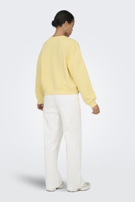 Only gele dames sweater | Model