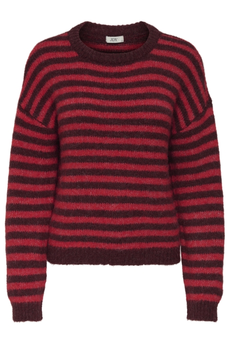 Jacqueline de Yong bordeaux dames trui | Vooraanzicht