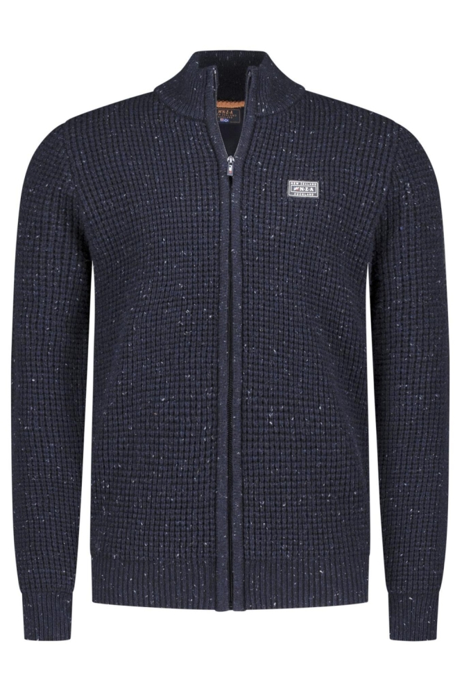 NZA blauwe heren vest | Vooraanzicht