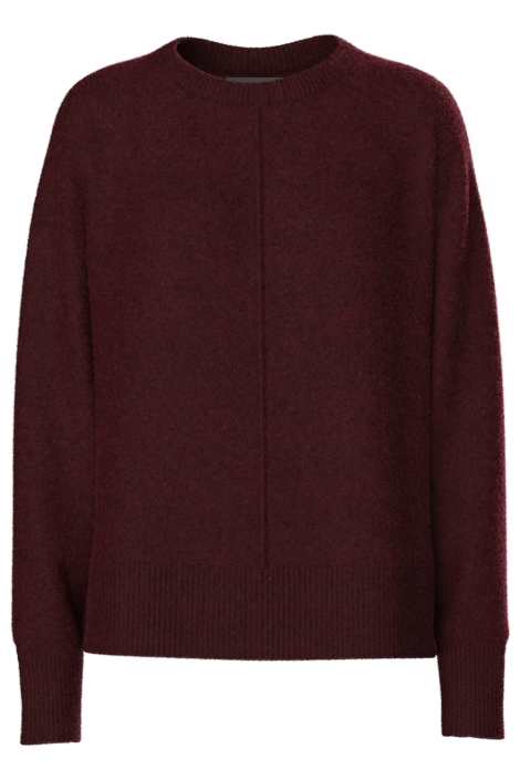 Pieces bordeaux dames trui | Vooraanzicht