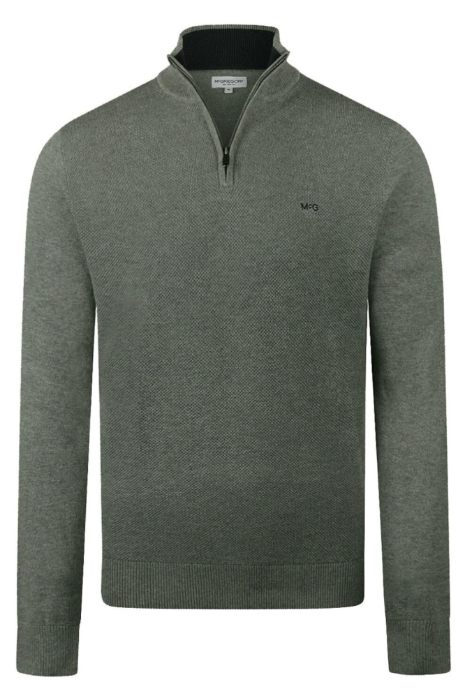 McGregor groene heren trui | Vooraanzicht