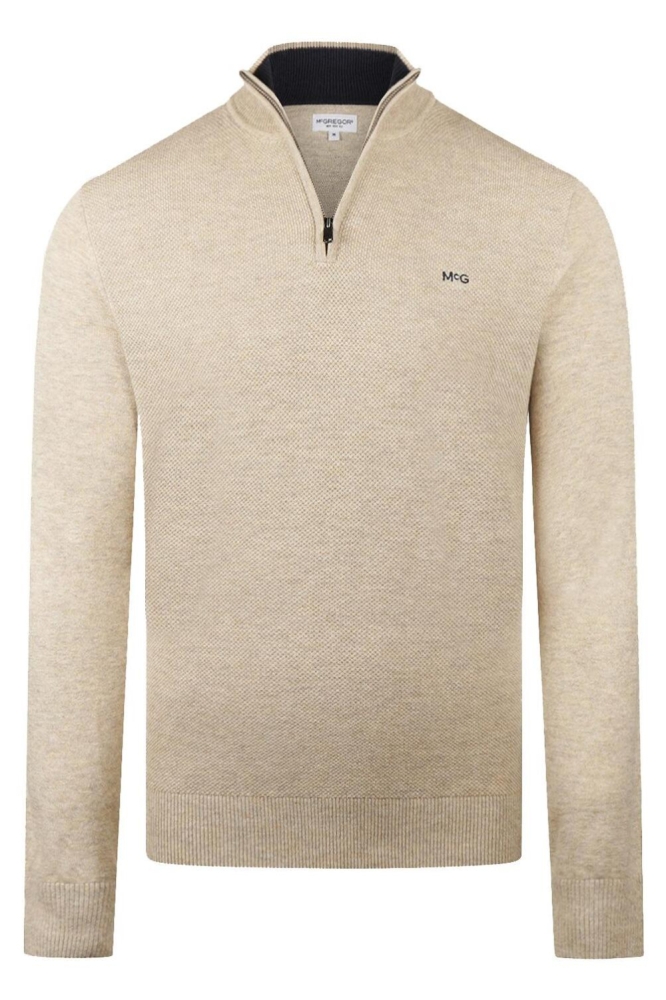 McGregor zand heren trui | Vooraanzicht