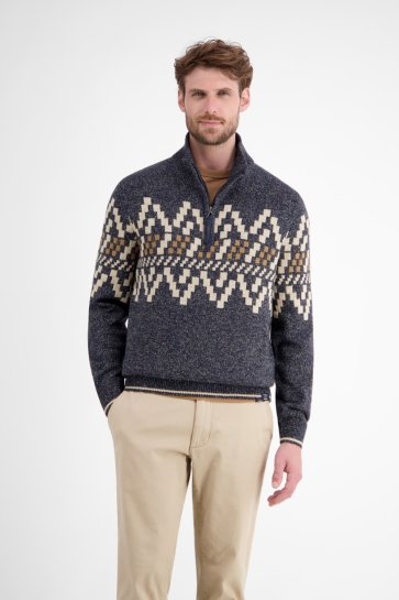 Lerros TRUI MET NOORS PATROON 2595428 485 CLASSIC NAVY