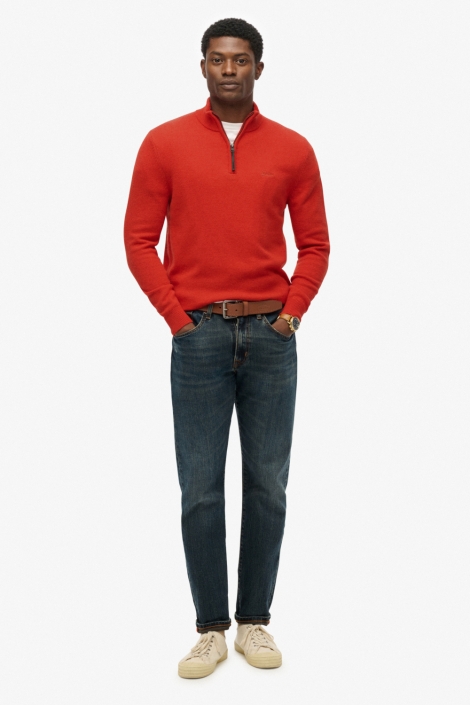 Superdry oranje heren trui | Model