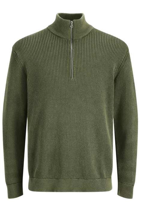 Jack & Jones groene heren trui | Vooraanzicht