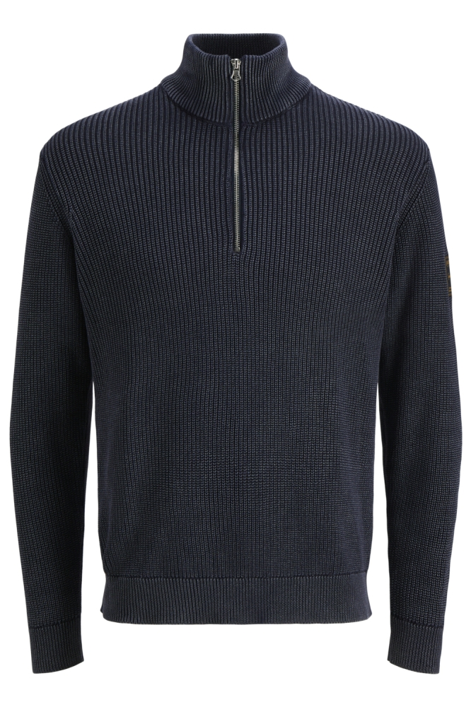 Jack & Jones blauwe heren trui | Vooraanzicht