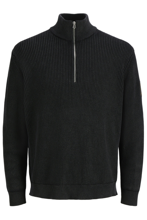 Jack & Jones zwarte heren trui | Vooraanzicht