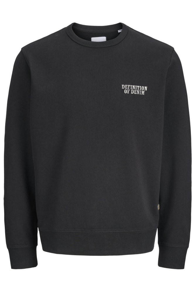 Jack & Jones zwarte heren trui | Vooraanzicht