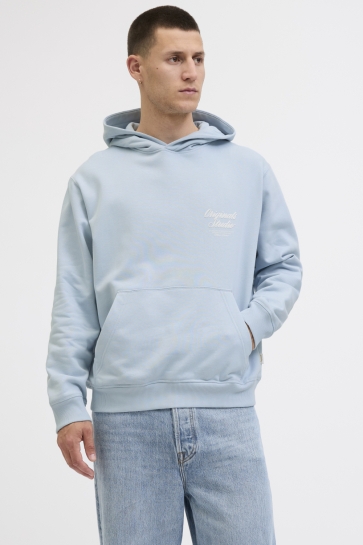 Jack & Jones JORNORREBRO TYPO BACK SWEAT HOOD SN 12283054 SKYWAY