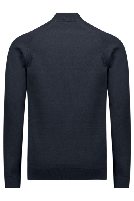 NO-EXCESS blauwe heren trui | Achteraanzicht