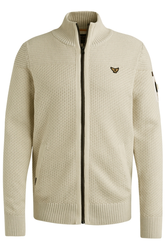 PME legend ecru heren vest | Vooraanzicht