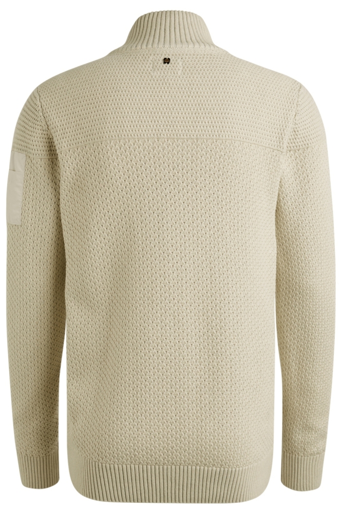 PME legend ecru heren vest | Achteraanzicht