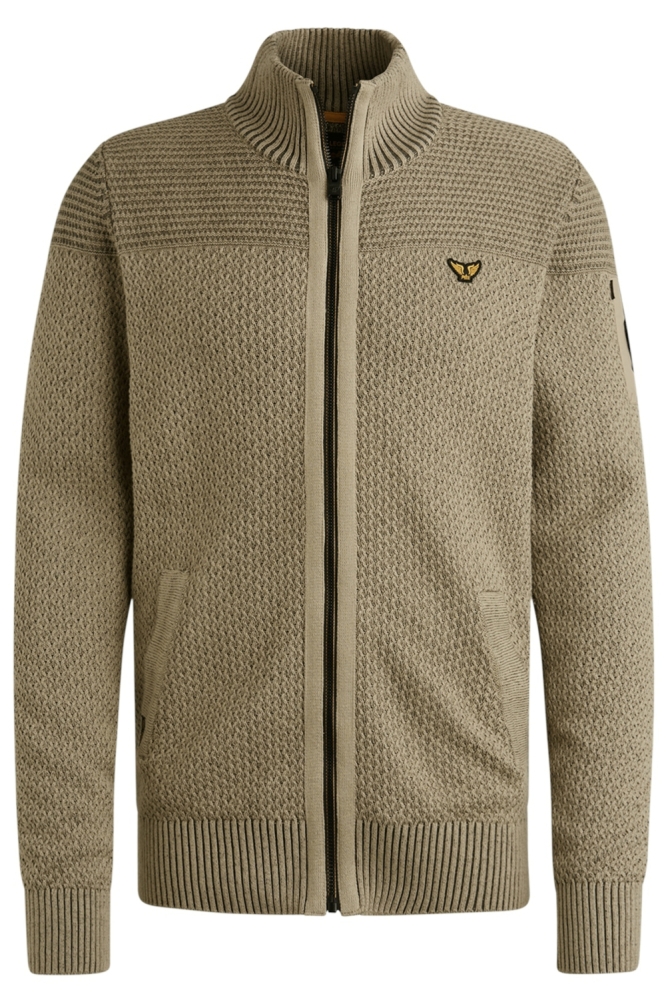 PME legend groene heren vest | Vooraanzicht