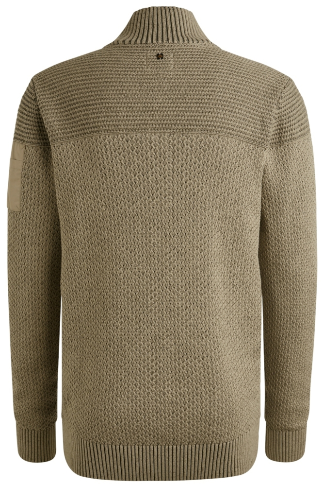 PME legend groene heren vest | Achteraanzicht