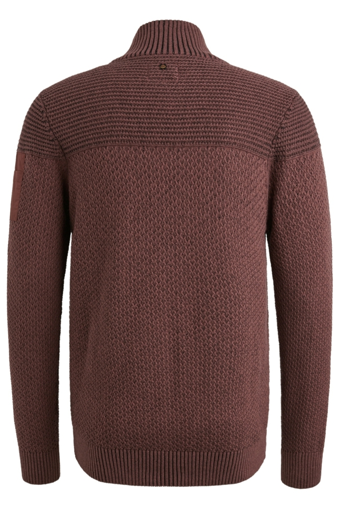 PME legend bruine heren vest | Achteraanzicht