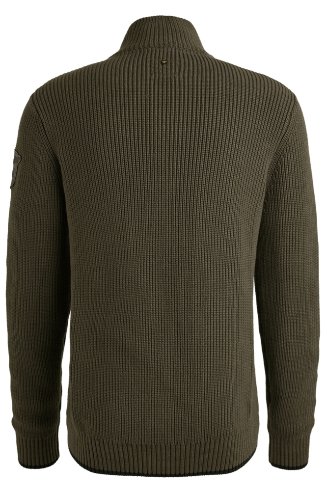 PME legend groene heren trui | Achteraanzicht