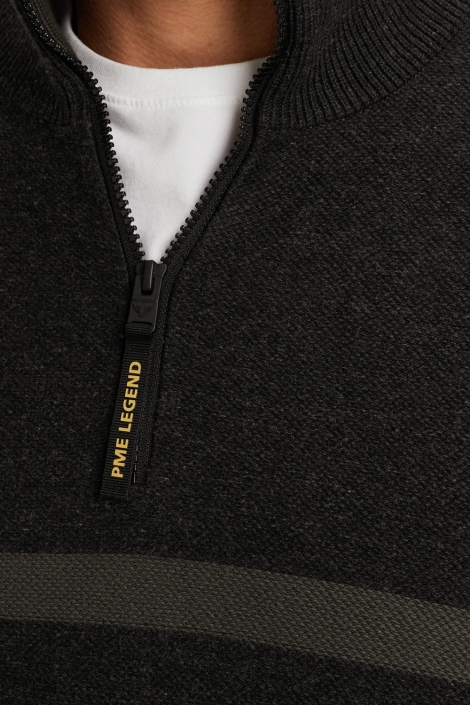PME legend zwarte heren trui | Close up