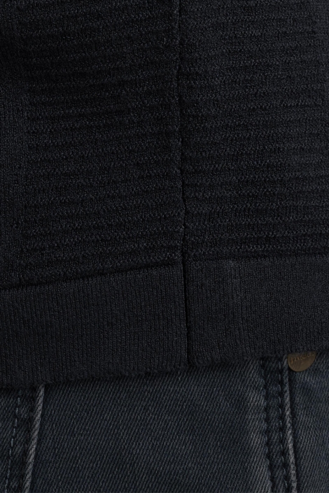 Vanguard blauwe heren trui | Close up