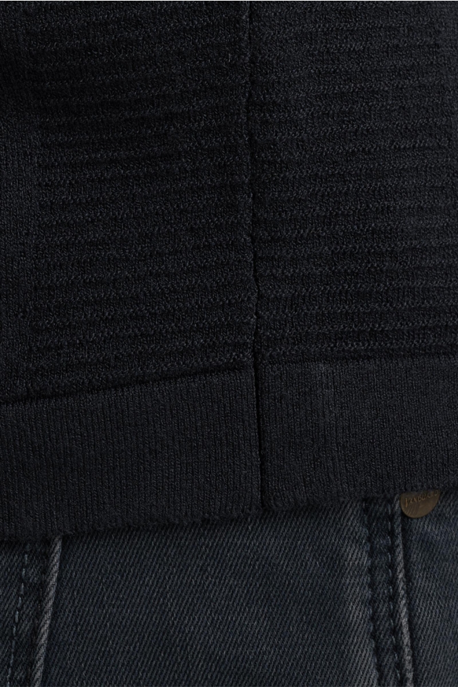 Vanguard blauwe heren trui | Close up