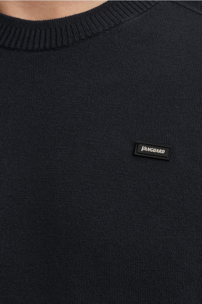 Vanguard blauwe heren trui | Close up