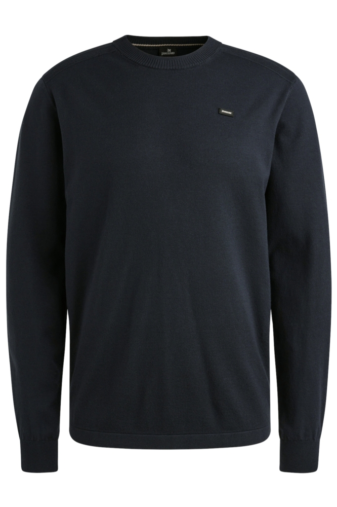 Vanguard blauwe heren trui | Vooraanzicht