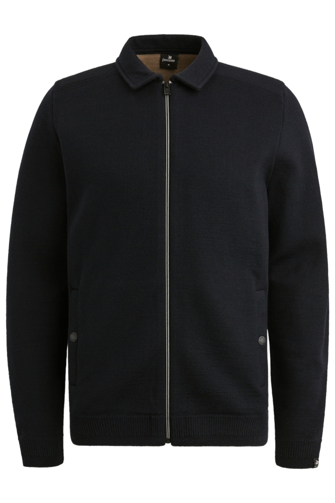 Vanguard blauwe heren vest | Vooraanzicht