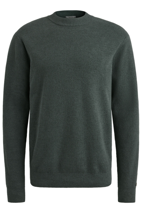 Cast Iron blauwe heren trui | Vooraanzicht