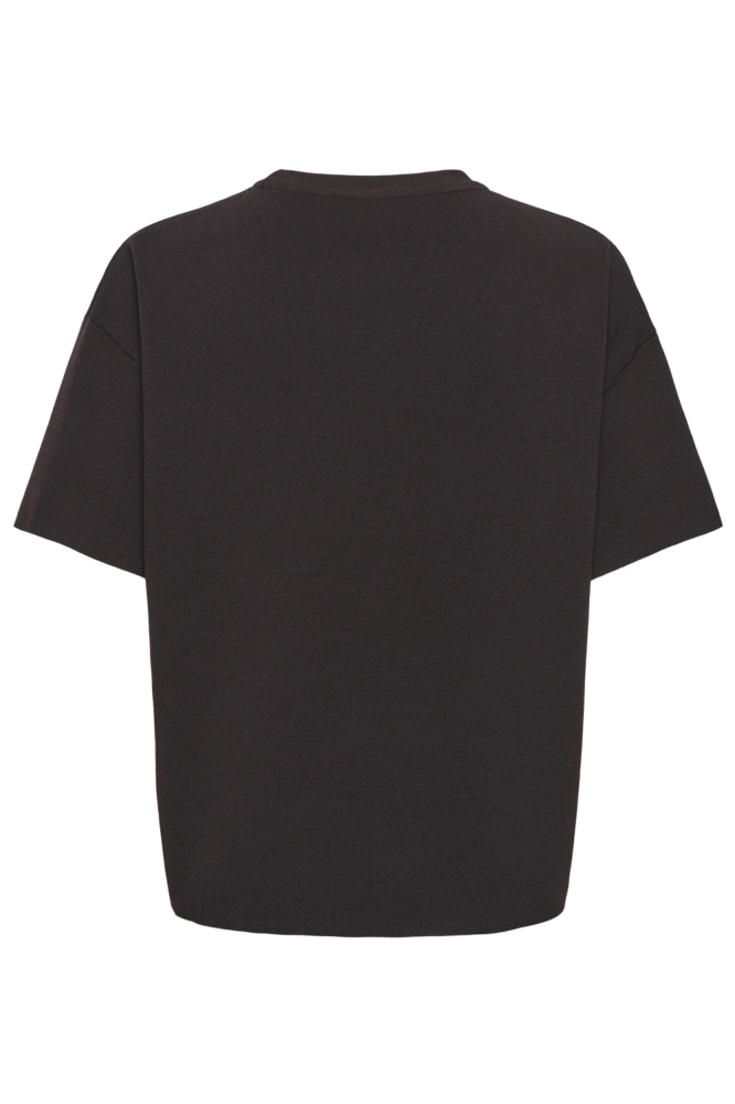 Jacqueline de Yong bruine dames trui | Achteraanzicht