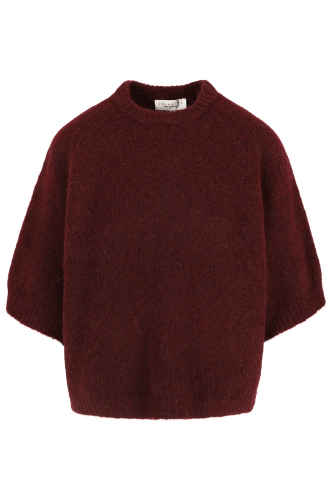 LolaLiza bordeaux dames trui | Vooraanzicht