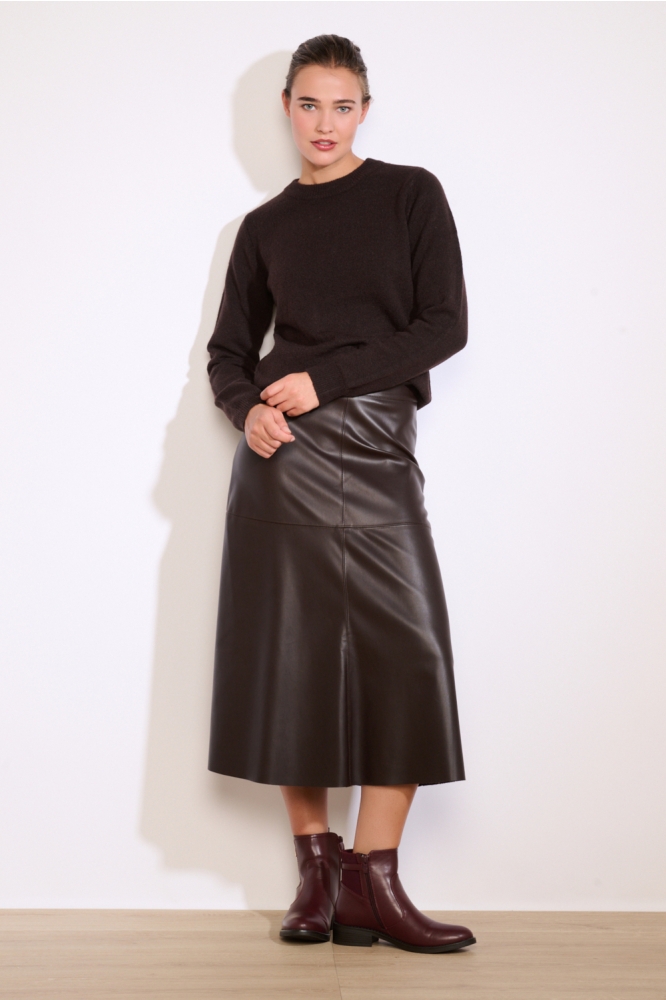 LolaLiza bruine dames trui | Model