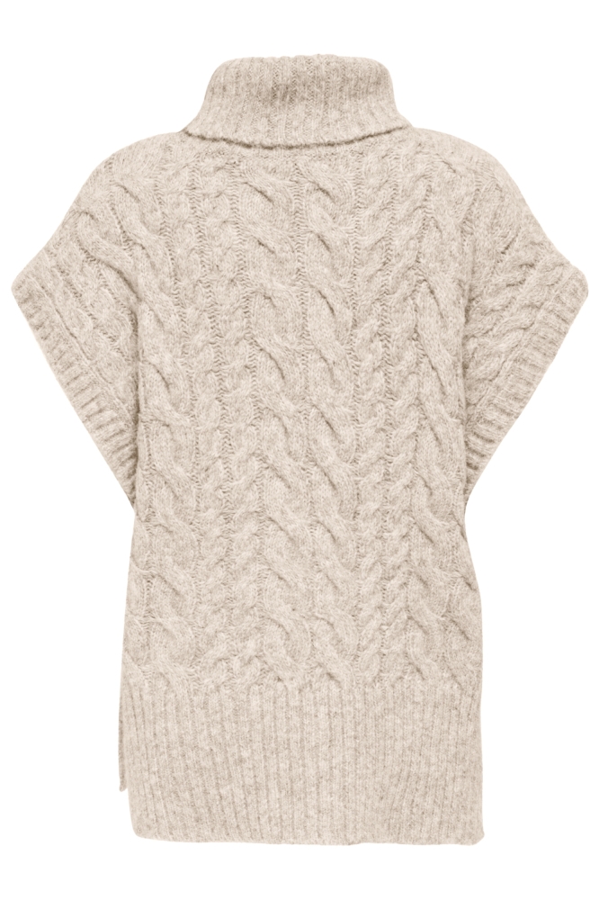 Only beige dames trui | Achteraanzicht